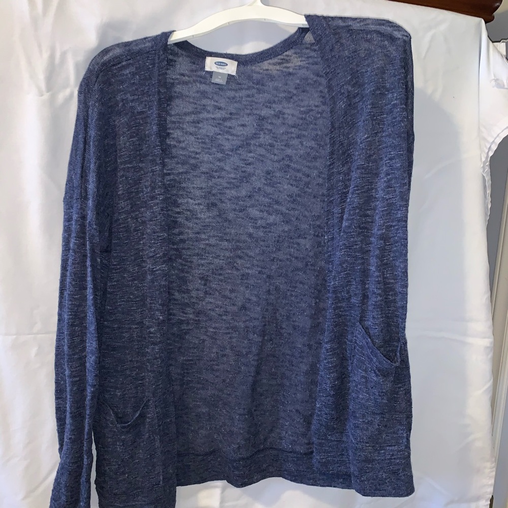 Blue Cardigan